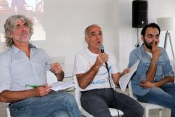 LAPILLI Da sinistra Ettore De Lorenzo Rosario Mattera e Pietro Parisi