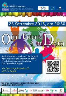 LAPILLI Locandina Ogni talento un dono
