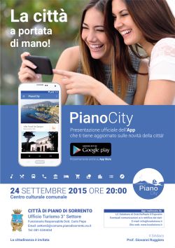 LAPILLI Manifesto Presentazione PianoCity