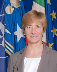 Il Minsitro della Difesa Roberta Pinotti