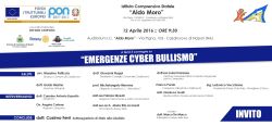 LAPILLI Invito convegno CYBER BULLISMO