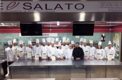 LAPILLI Tutti gli chef con Caprio e Daddio al centro IMG 5076