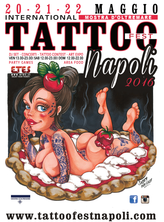 LAPILLI locandina tattoo fest napoli