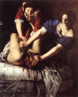 LAPILLI Gentileschi Artemisia Judith Beheading Holofernes Naples