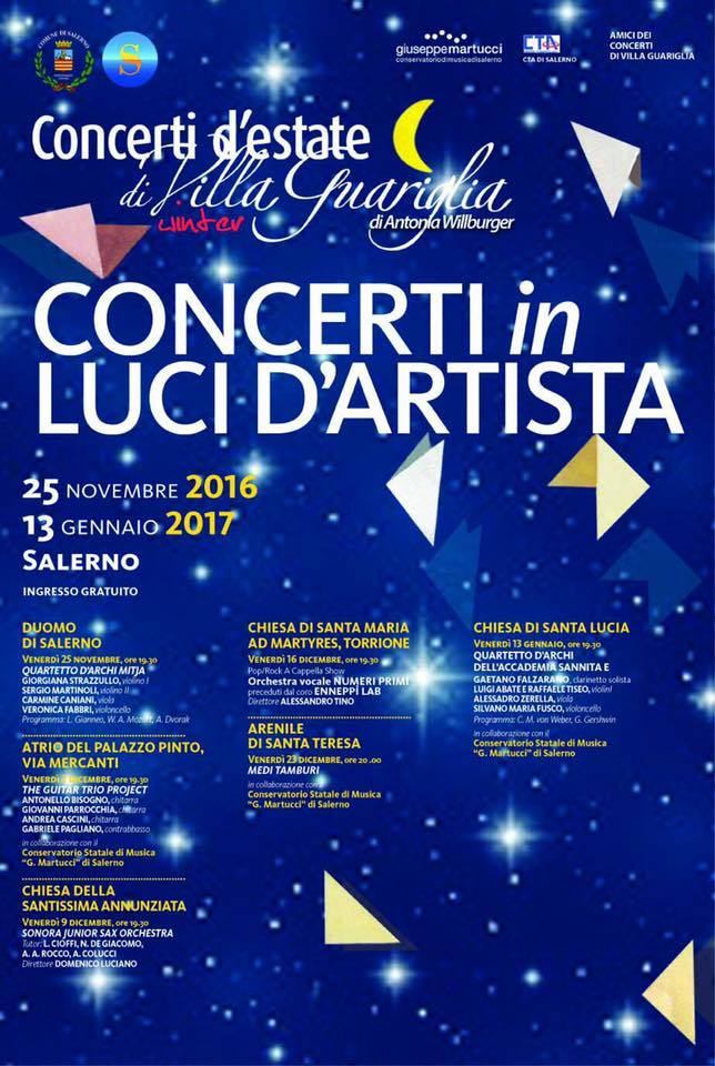 concerti in luce dartista