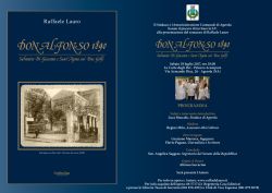 LAPILLI Invito Don Alfonso Agerola WEB