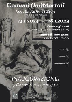 2024 Gioele Sasha Staltari Locandina invito 250