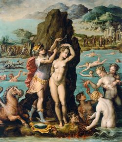 Giorgio Vasari Perseo libera Andromeda Studiolo di Francesco I Palazzo Vecchio 250