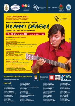 Locandina Omaggio a Fabrizio De Andrè 250