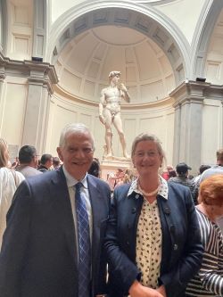 Josep Borrell e Cecilie Hollberg 250