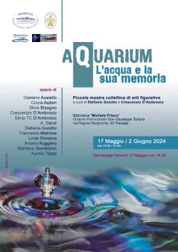 Locandina Mostra AQUARIUM 17 5 2024 250