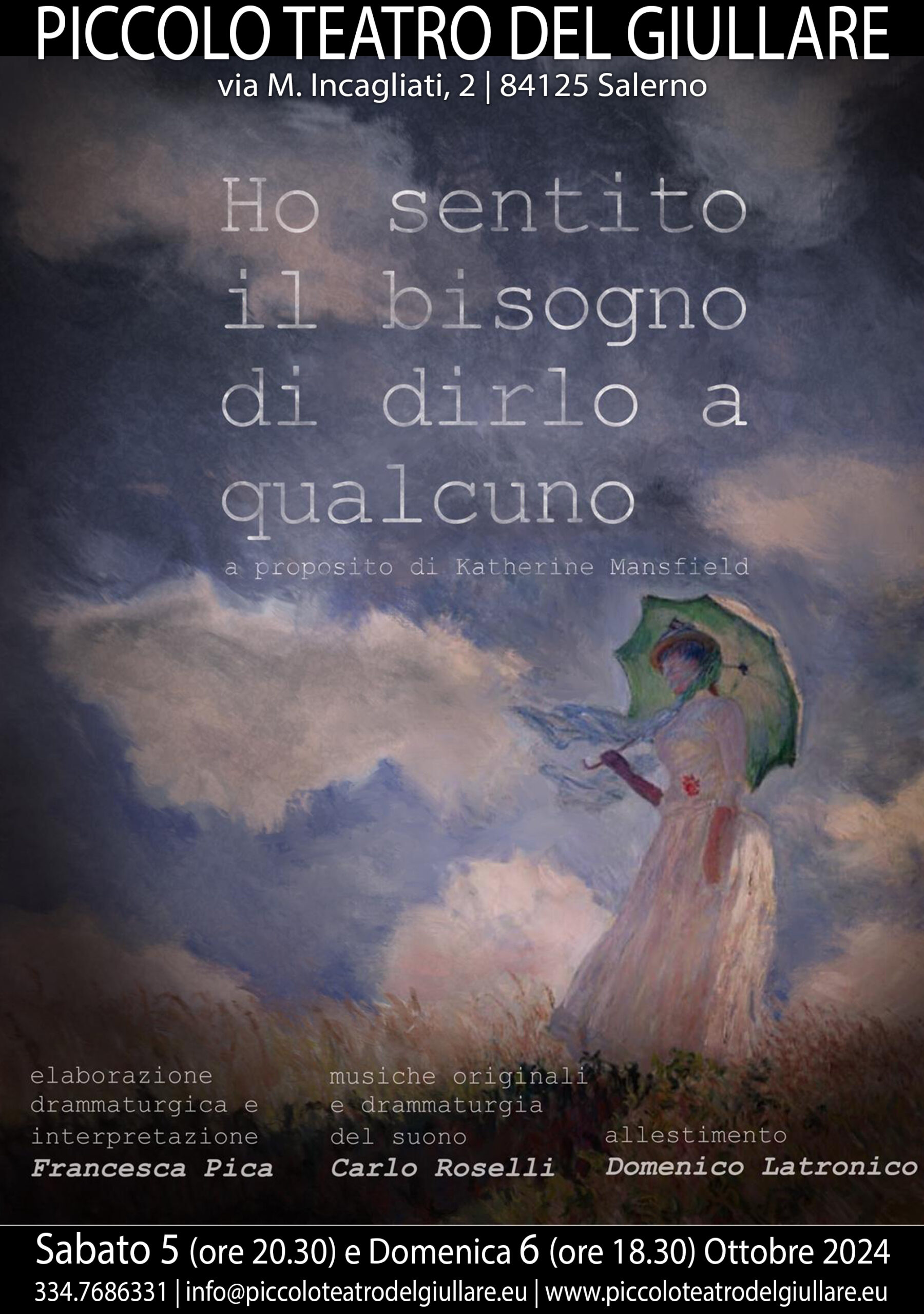 Ho sentito il bisogno di dirlo a qualcuno scaled