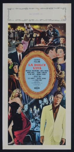 Locandina La dolce vita prima edizione bassa 250
