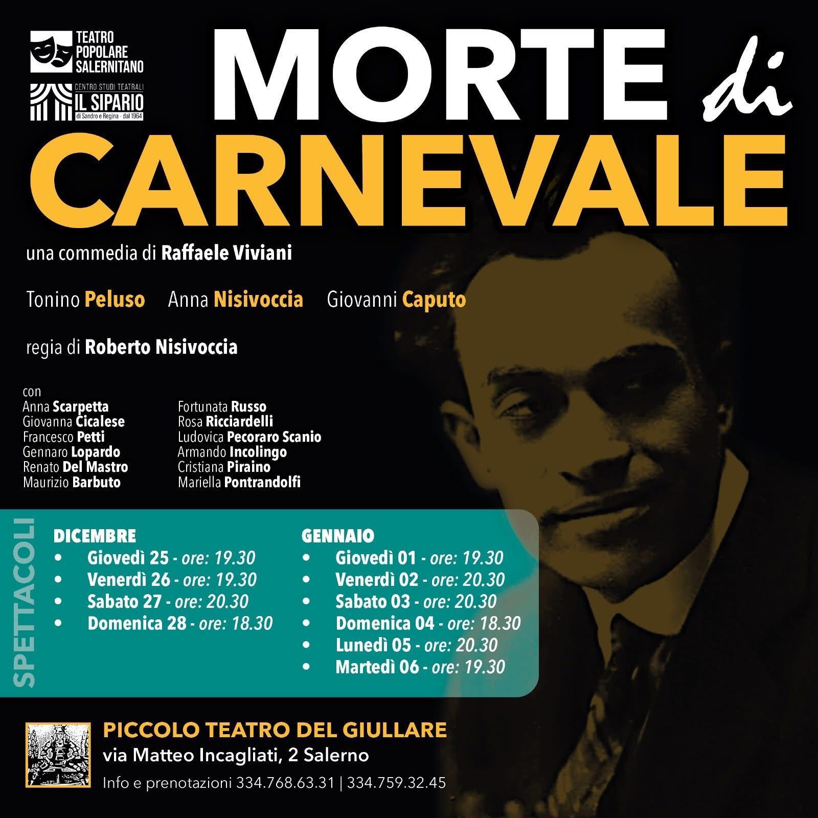 la morte di carnevale
