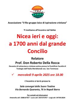 Locandina Incontro Nicea ieri e oggi 250