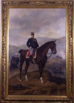 Luigi Norfini Umberto I di Savoia a cavallo 250