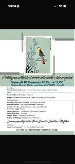 Locandina Napoli 10 1 2025 250
