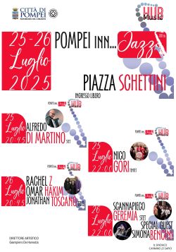 Pompei Inn Jazz locandina 250