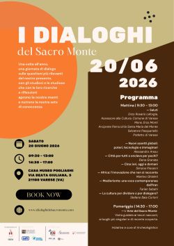 8336 Dialoghi Sacro Monte 2026 locandina